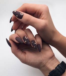 Matte manicure 2022-2023 – creative new matte nail designs