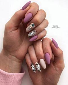 Matte manicure 2022-2023 – creative new matte nail designs