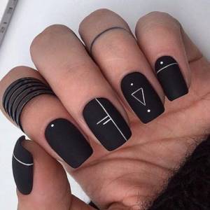 Matte manicure 2022: the best 200 photos of fashion design