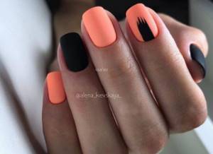 Matte manicure - photos and ideas