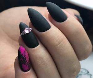 Matte manicure - photos and ideas