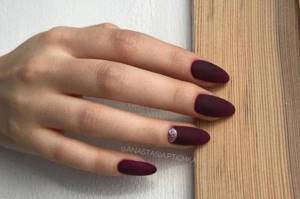 Matte manicure - photos and ideas