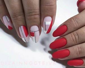 Matte manicure - photos and ideas