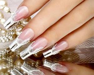 Fashionable French manicure 2016 photo