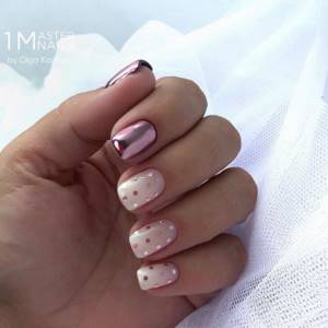 Fashionable manicure with rubbing 2022-2023: types and design trends