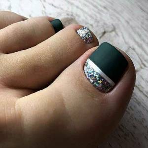 Fashionable pedicure fall-winter 2020-2021 photo_23