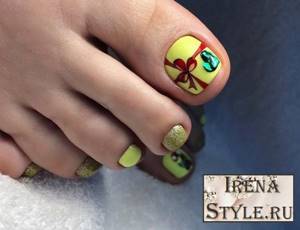 Fashionable pedicure fall-winter 2020-2021 trends ideas 60 photos