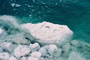 Sea salt for whitening nails.