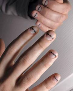 Men&#39;s manicure with coating and design photo_16