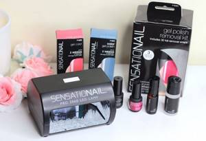 gel polish nail kit with lamp