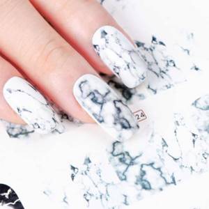 Slider stickers for manicure