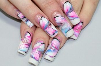 Acrylic nail extensions