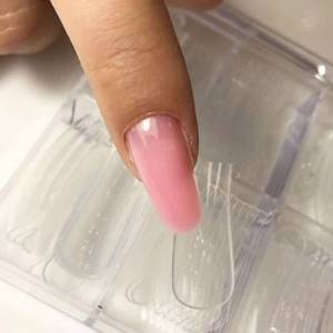 Extension onto upper forms with polygel step by step