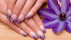 Acrylic nail extensions