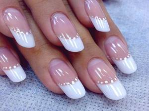 nail extensions using tips photo