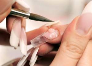 nail extensions using tips