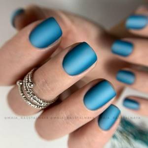 Some colors look especially good in a matte manicure.