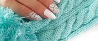 The most delicate lace nail art 2022-2023: top new manicures with lace