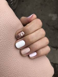 Gel polish nails for short 2022: photos of the 250 best ideas (new items)