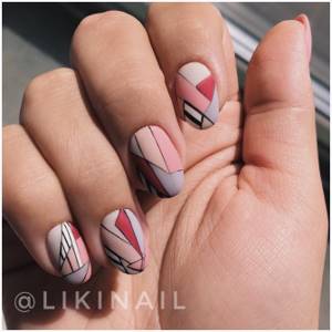 New abstract manicure 2021-2022 (250 photos of the best nail designs)