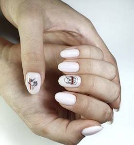 New abstract manicure 2021-2022 (250 photos of the best nail designs)