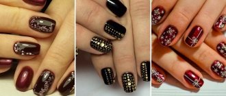 New Year&#39;s manicure 2018 – 28 photos of the best ideas for manicure for the New Year