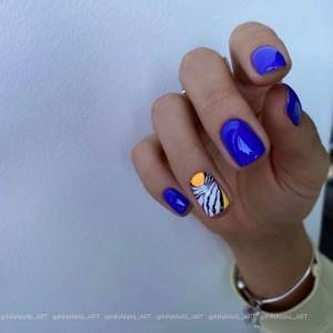 New nail trends in short manicure 2022-2023: PHOTO