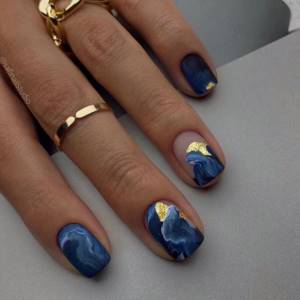 New nail trends in short manicure 2022-2023: PHOTO