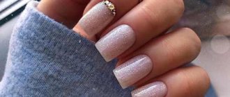 Nude with sparkles and rhinestones