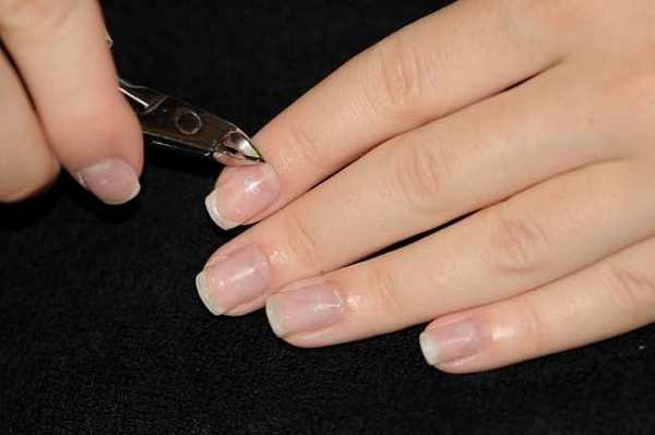 nail treatment before manicure