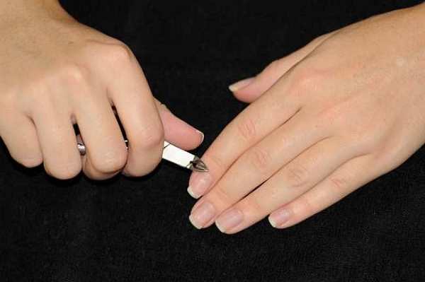 nail treatment before manicure