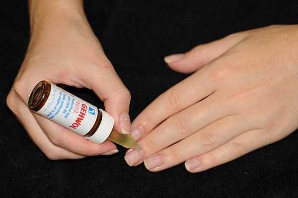 nail treatment before manicure