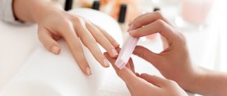 nail treatment before manicure
