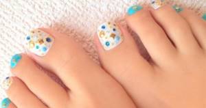 Pedicure at sea - a selection of fashion ideas and trends