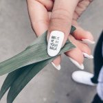 Stunning manicure with inscriptions 2022-2023: words on nails - photo ideas