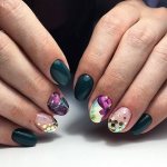 Holiday on your nails! Manicure with kamifubuki 2022-2023 – 70 photo ideas 