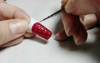 The process of creating a manicure