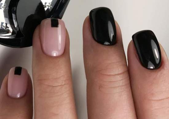 &#39;Transparent manicure: creating a fashionable one 