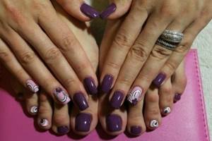 gel polish designs on nails