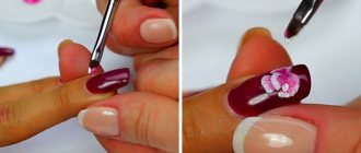 Nail painting step by step
