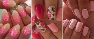 Pink manicure 2017 – better ideas and fashionable solutions for the new season