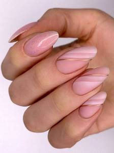 Pink manicure 2022: stylish ideas and best combinations photo No. 41
