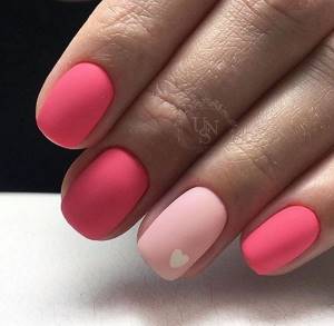 Pink manicure 2022: stylish ideas and best combinations photo No. 44