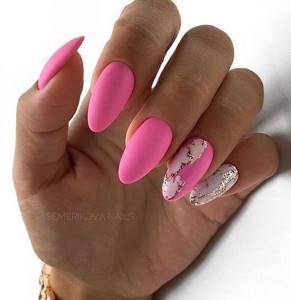 Pink manicure 2022: stylish ideas and best combinations photo No. 45