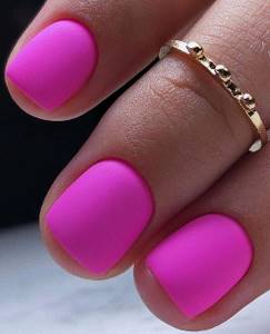 Pink manicure 2022: stylish ideas and best combinations photo No. 48