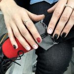 The most fashionable paintpoint manicure in the 2022-2023 season - photo ideas