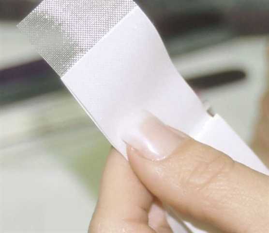 adhesive silk for nail repair