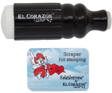 Double-sided El Corazon stamp