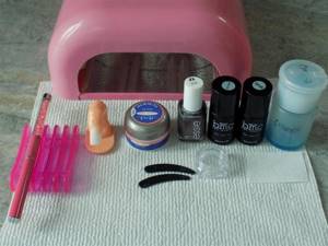 list of materials for gel polish