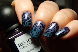 Stamping - Fashionable manicure 2020